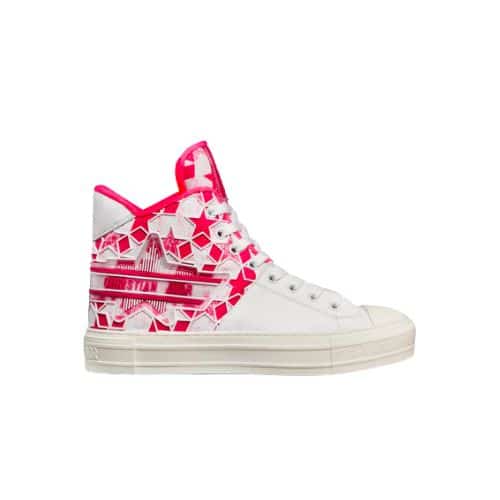 DIOR WALK'N' HIGH TOP STAR PINK SNEAKER