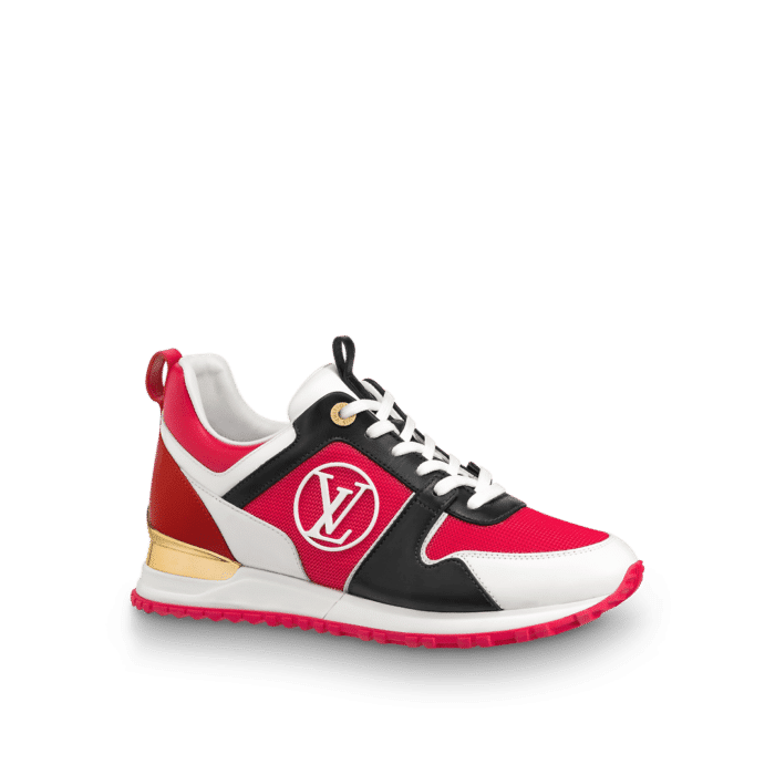 Louis Vuitton Run Away Sneakers Red And Black 1A4Wsx
