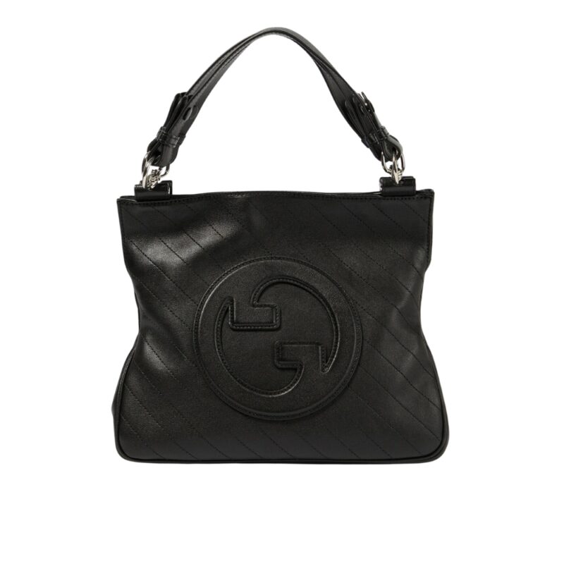 Gucci Blondie Small Tote Bag Black 30Cm‎ 751518 1Aaow 9022