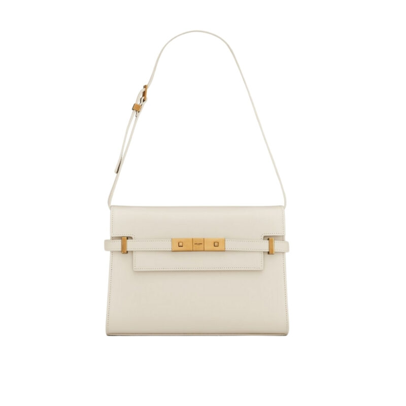 Saint Laurent Mini Manhattan In Box White 19Cm 6756260Sx0W9207