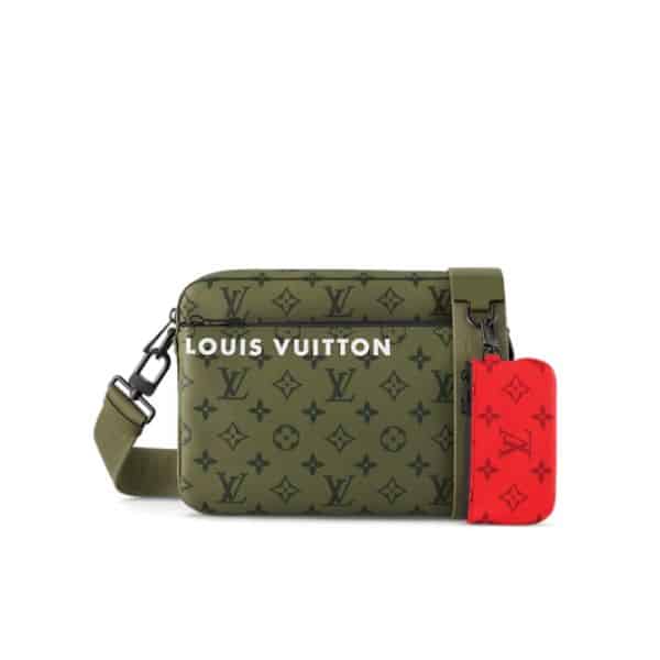 Louis Vuitton Trio Messenger Green 26Cm M23783