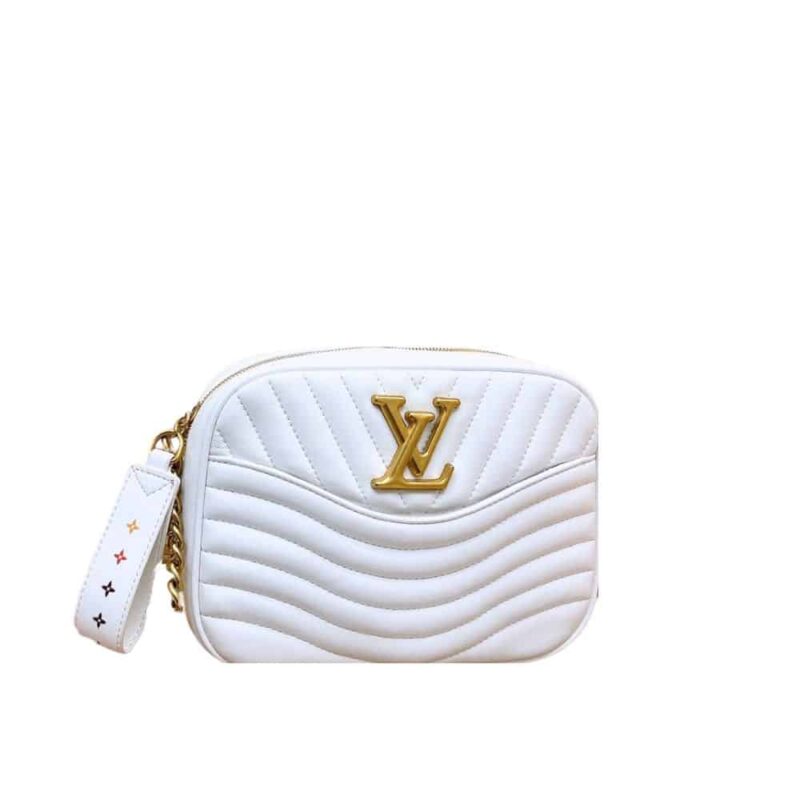 Louis Vuitton Wave Camera Bag White 23Cm