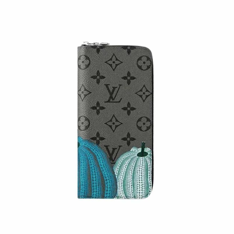 Louis Vuitton Zippy Wallet Vertical Black 19Cm