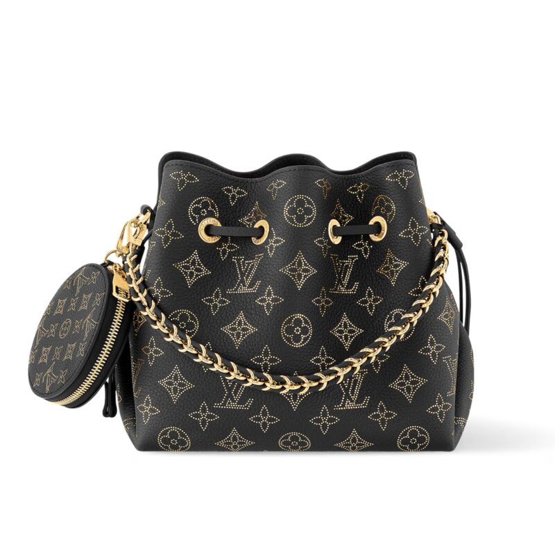 Louis Vuitton Bella Mahina Monogram Black 22Cm M23392