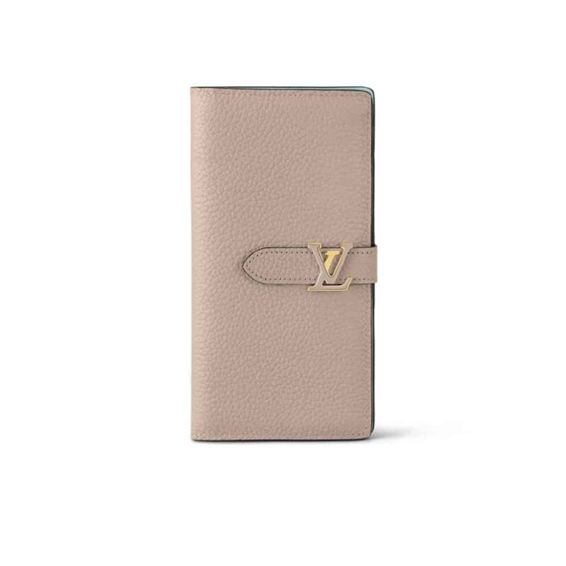 Louis Vuitton Lv Vertical Wallet Beige 19Cm M81367