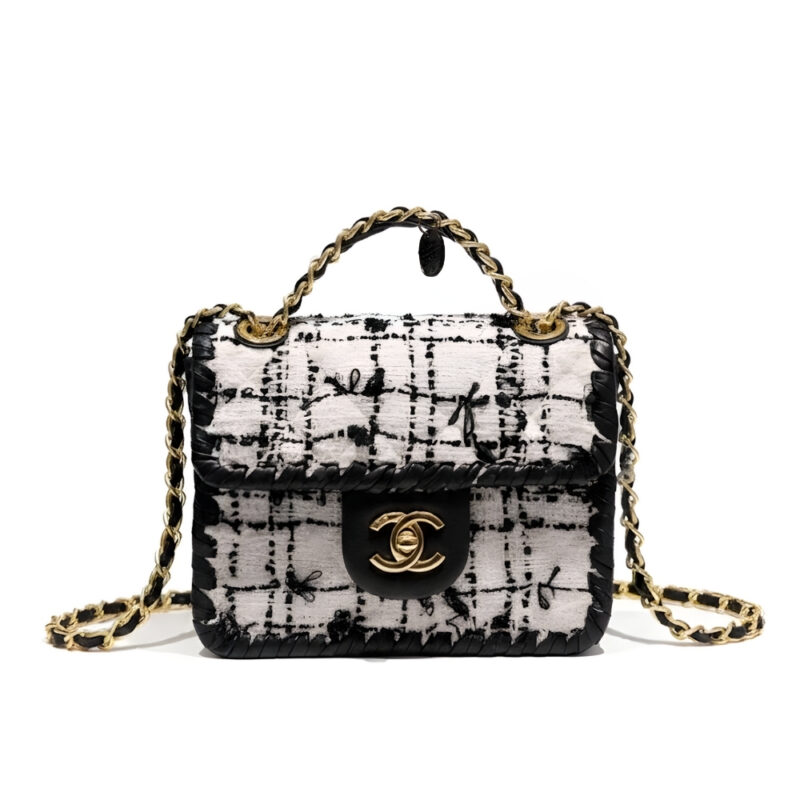 Chanel Mini Flap Bag White 20Cm