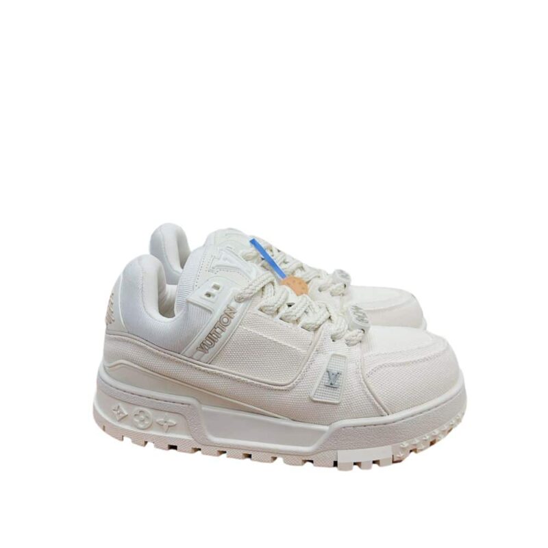Louis Vuitton Lv Trainer Maxi Sneaker White