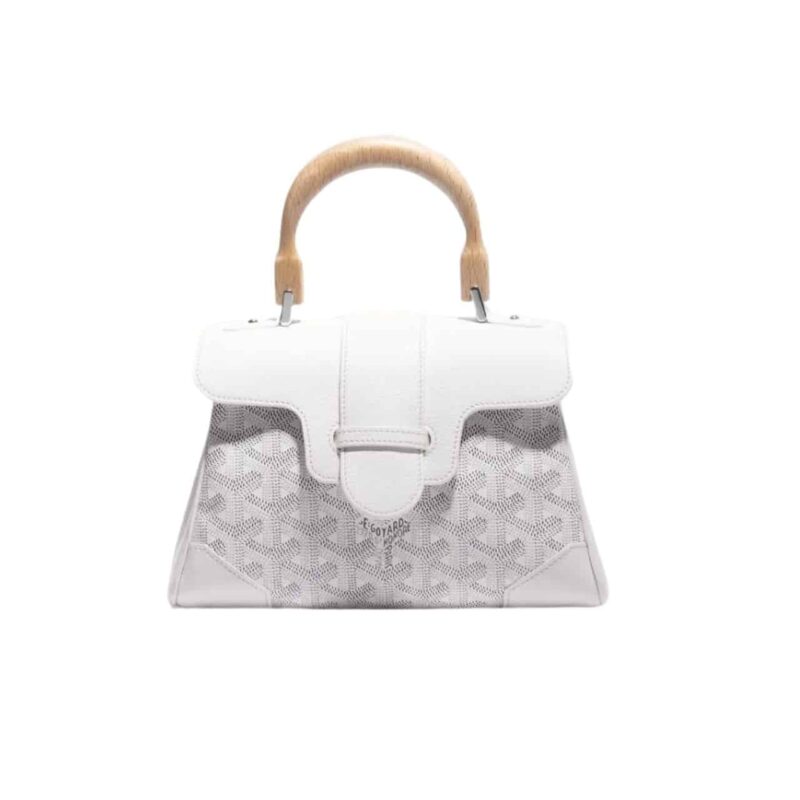GOYARD SAÏGON SOUPLE MINI BAG WHITE 20CM SAIGONMINTY50CL50P