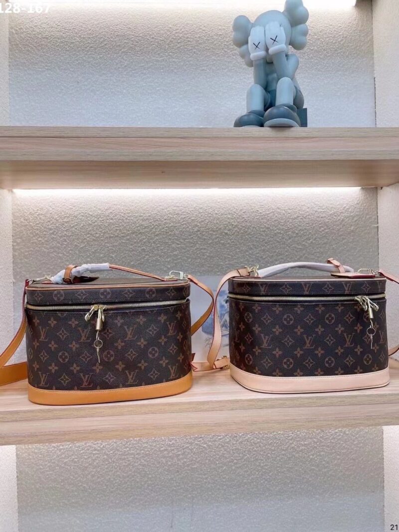 Alternative view of Louis Vuitton Nice Vanity Monogram Brown And Beige 32Cm M44935