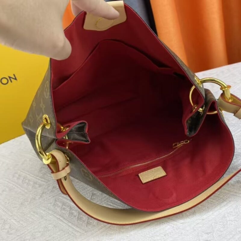 Alternative view of Louis Vuitton Graceful PM Monogram Canvas Red 35Cm