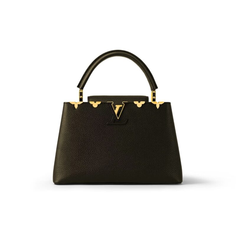 Louis Vuitton Capucines BB Bag Black 27Cm M54663