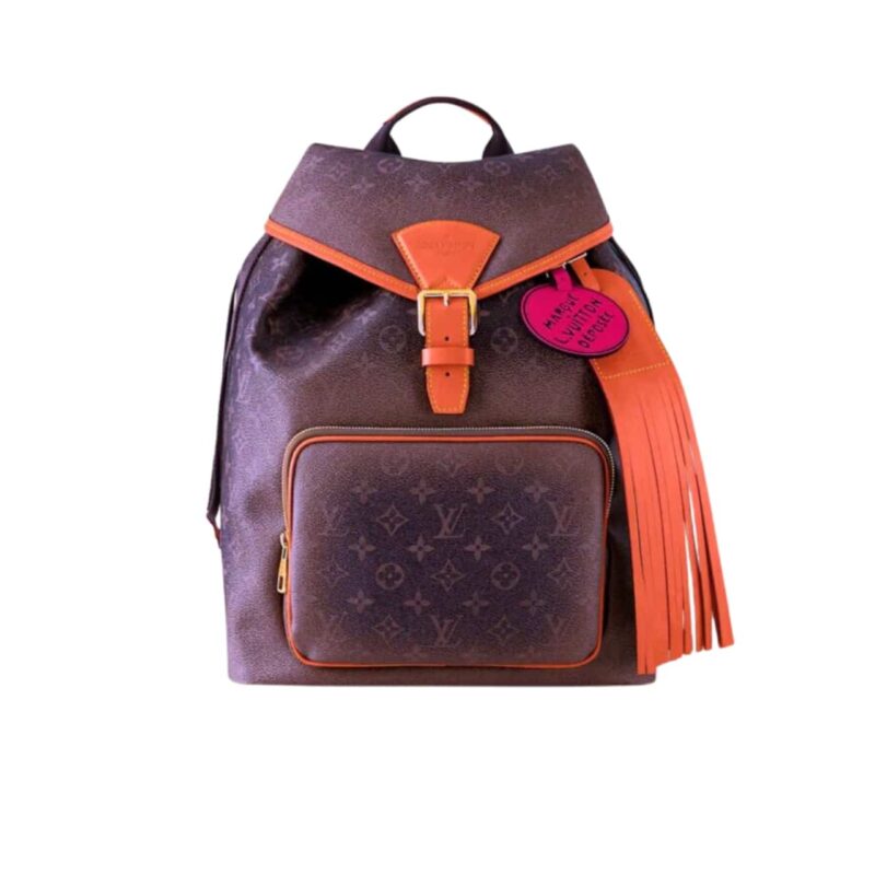 Louis Vuitton Montsouris Backpack Monogram Dust Coated Canvas 30Cm M11540