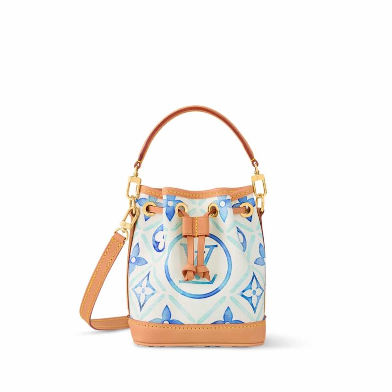 Louis Vuitton Nano Noé Lagoon Blue 16Cm M83620