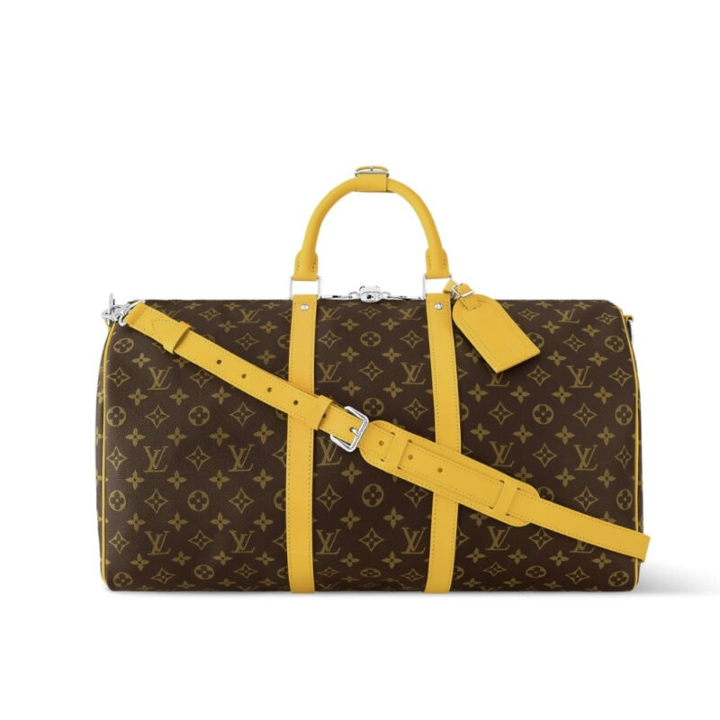 Louis Vuitton Keepall Bandoulière 50 Yellow 50Cm M46771