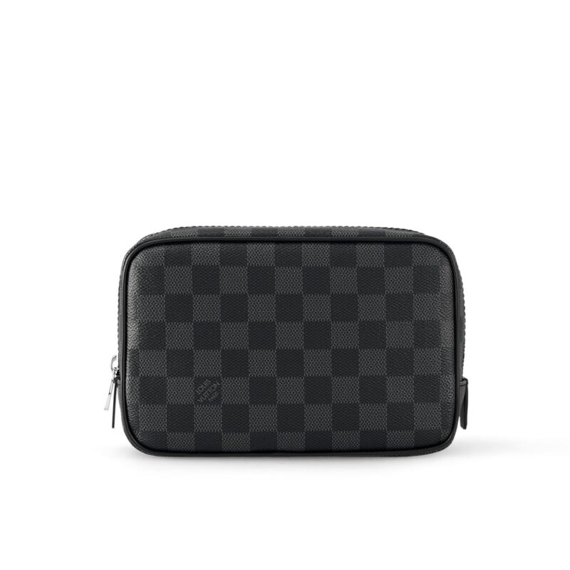 Louis Vuitton Toilet Pouch Damier Grey 23Cm