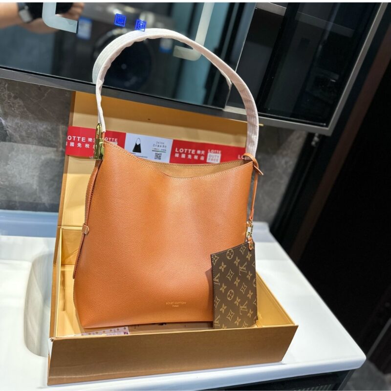 Alternative view of Louis Vuitton Low Key Hobo MM In Cognac 31Cm M24974