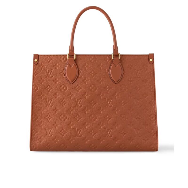 Louis Vuitton Onthego MM Monogram Empreinte Cognac 35Cm M12775