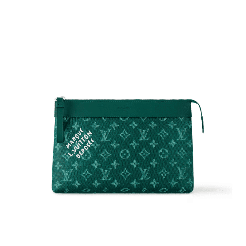 Louis Vuitton Pochette Voyage Souple Green 21Cm M12665