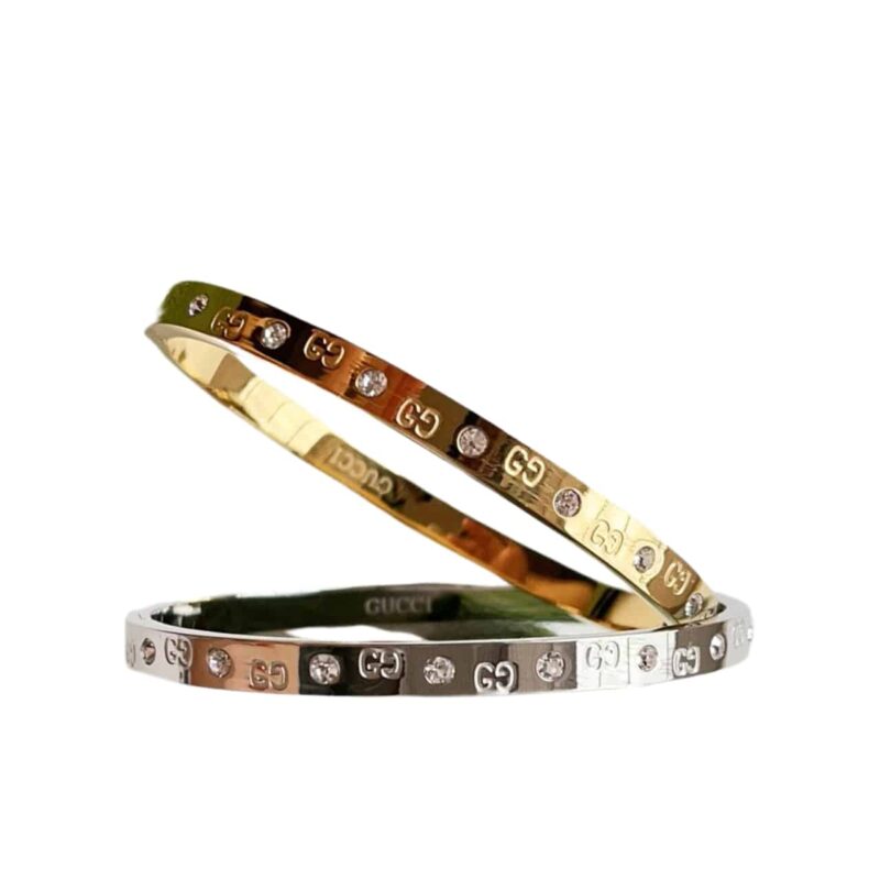 Gucci Gg Bracelet Silver 4Mm