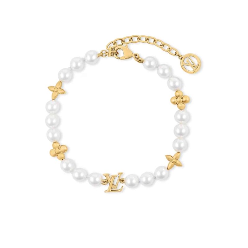Louis Vuitton My Lv Pearl Bracelet M1129A