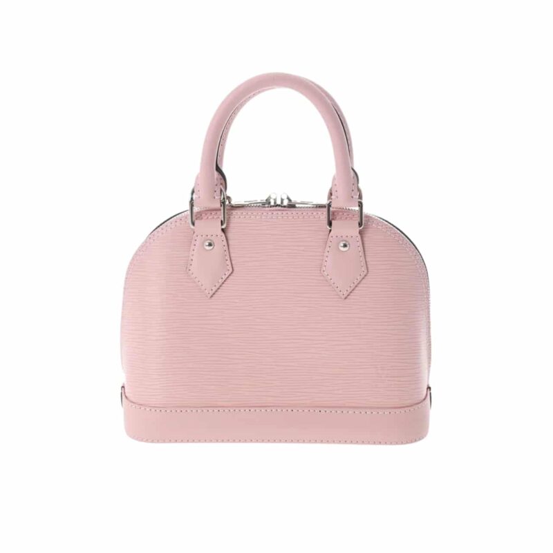 Louis Vuitton Epi Alma BB Rose Ballerine 25Cm M41327