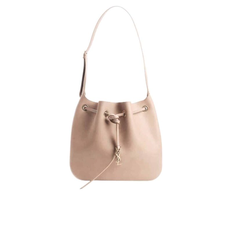 Saint Laurent Paris Vii Hobo Bag Beige 30Cm