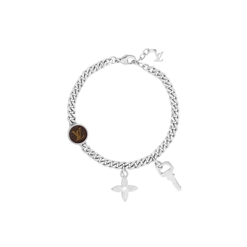Louis Vuitton Monogram Lock Silver