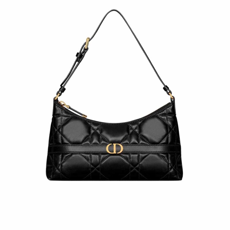 DIOR MISS CARO CIGALE MINI BAG BLACK 23CM S5232UHAG M900