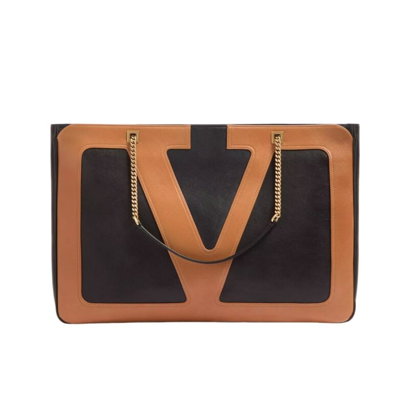 Valentino Garavani Viva Superstar Shopper Brown 44Cm 6W2B0R12Ptj Rfa