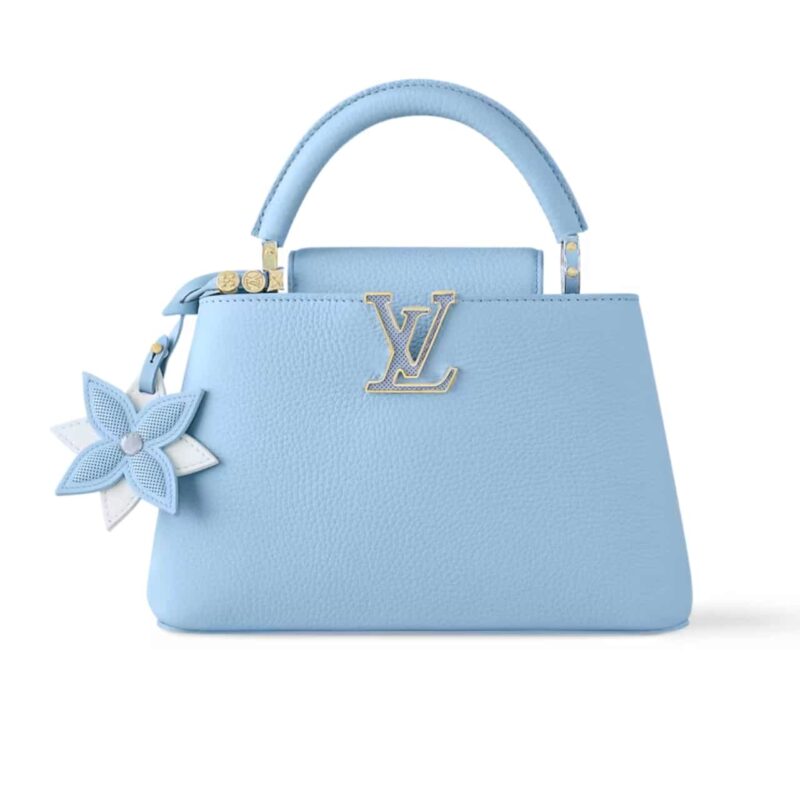 Louis Vuitton Capucines Mini Bag Blue Bleach 20Cm M21303