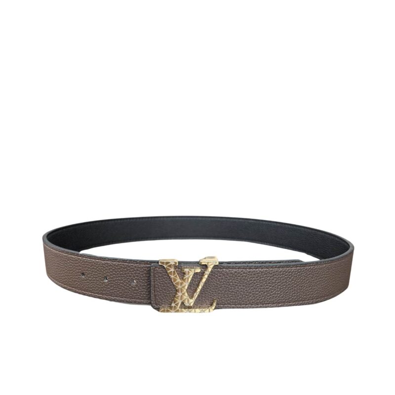 Louis Vuitton Lv Initiales Belt Brown 38Mm