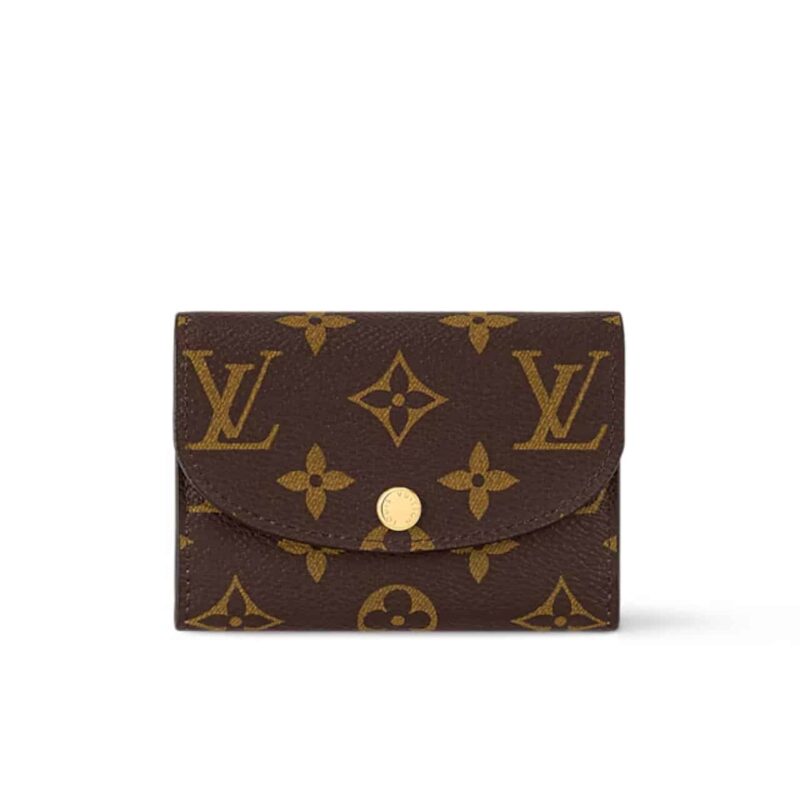 Louis Vuitton Rosalie Coin Purse Monogram Cavas Rose Ballerine 11Cm M62361