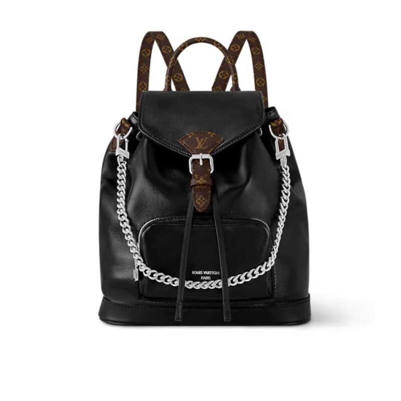 Louis Vuitton Montsouris Vibe PM Backpack Black 31Cm M12587