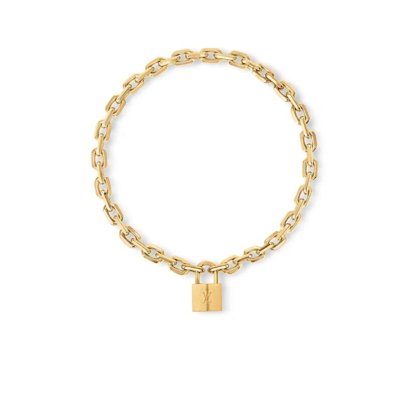 Louis Vuitton Lv Edge Necklace Cadenas Mp2993