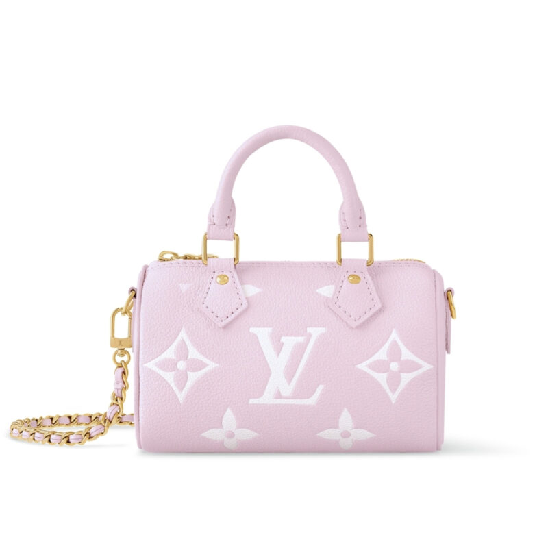 Louis Vuitton Nano Speedy Pink 16Cm M14226