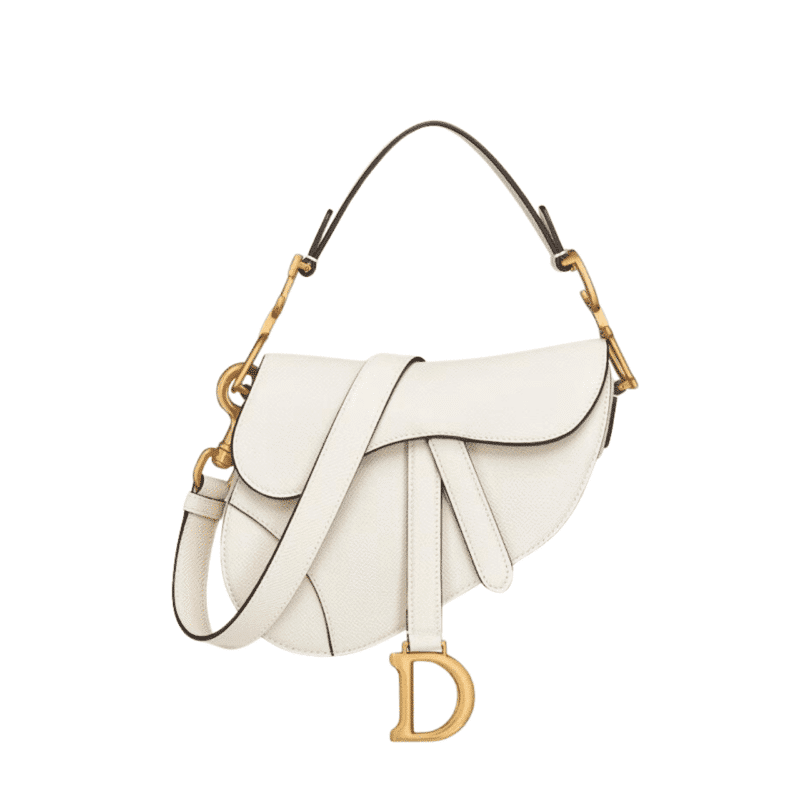 DIOR SADDLE BAG WITH STRAP BEIGE 28CM M0455CBAA M030