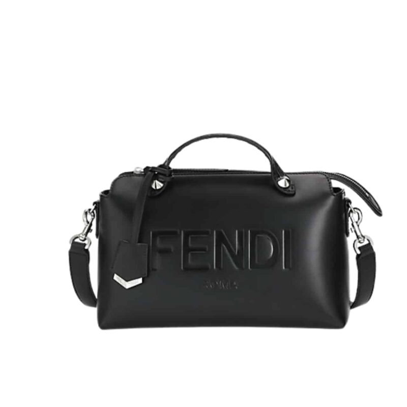 Fendi By The Way Medium Tote And Shoulder Bag Black 28Cm