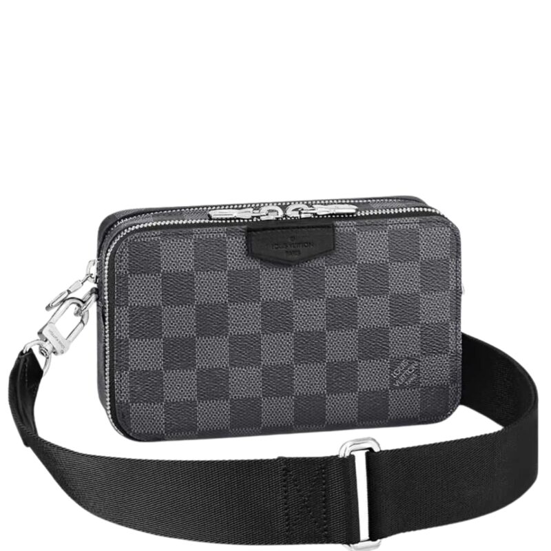 Louis Vuitton Lv Alpha Wearable Grey And Black 18M