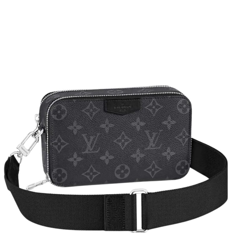 Louis Vuitton Lv Alpha Wearable Black 18Cm
