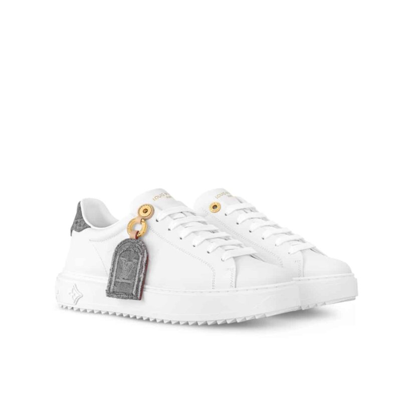 Louis Vuitton Time Out Sneaker Grey 1Aguy4