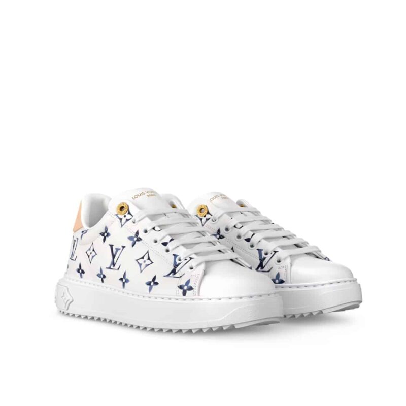 Louis Vuitton Time Out Sneaker Blue 1Ahoof