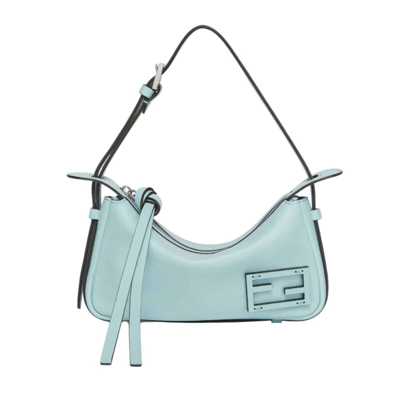 Fendi Simply Fendi Mini Bag Light Blue 23Cm 8Bs097Aty6F1Q5V