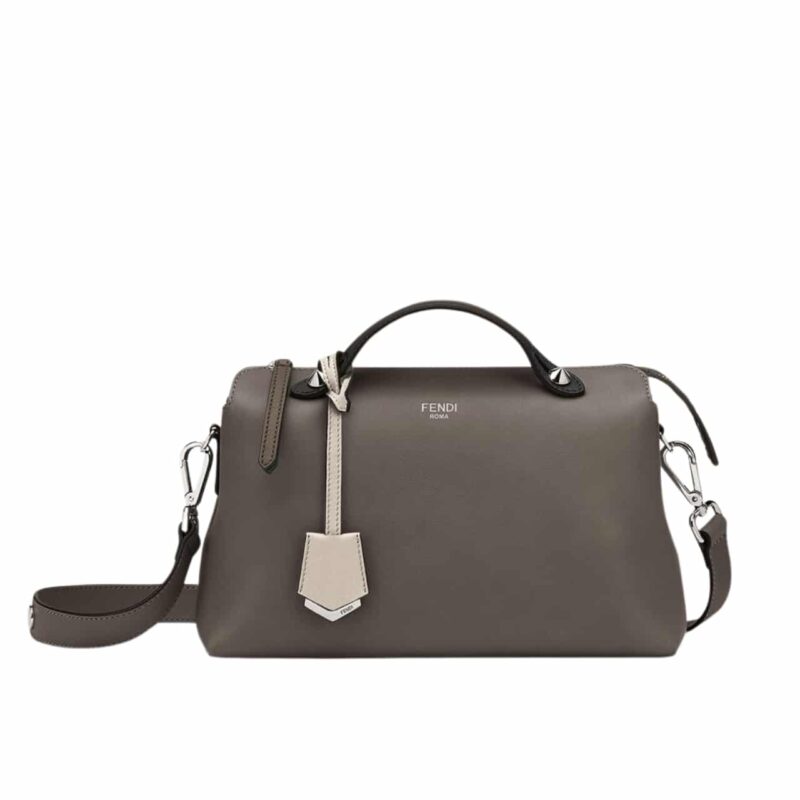 Fendi By The Way Medium Leather Boston Bag Brown 20Cm 8Bl1465Qjf03B