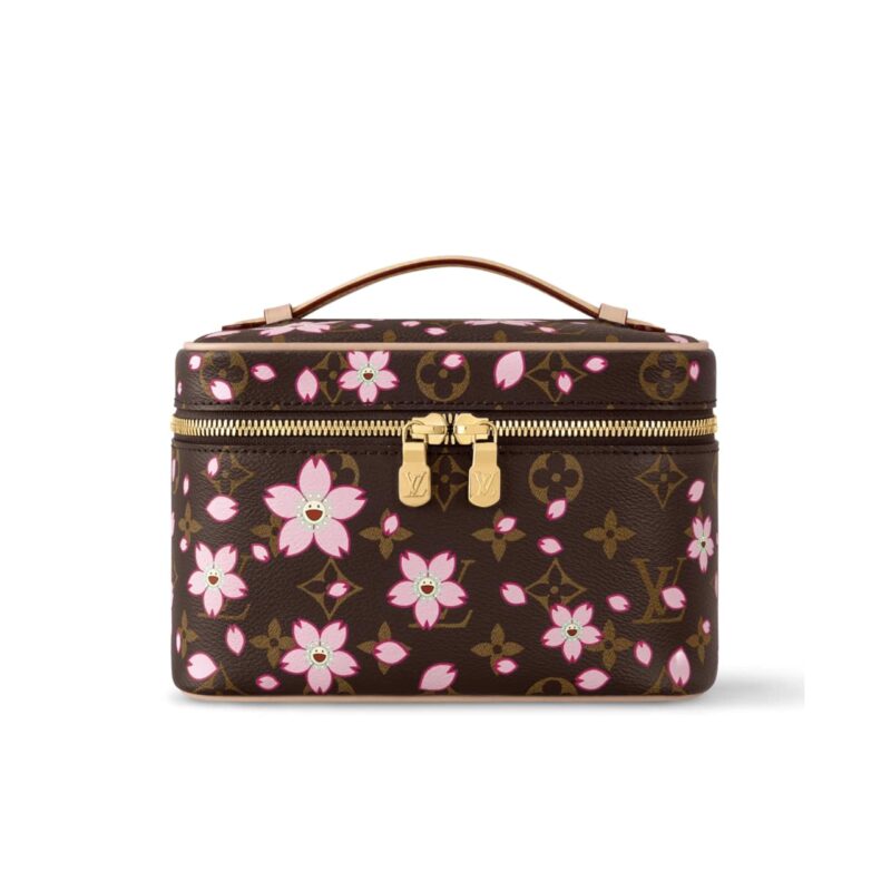 Louis Vuitton x Takashi Murakami Nice Mini Sakura Brown 20Cm M14181