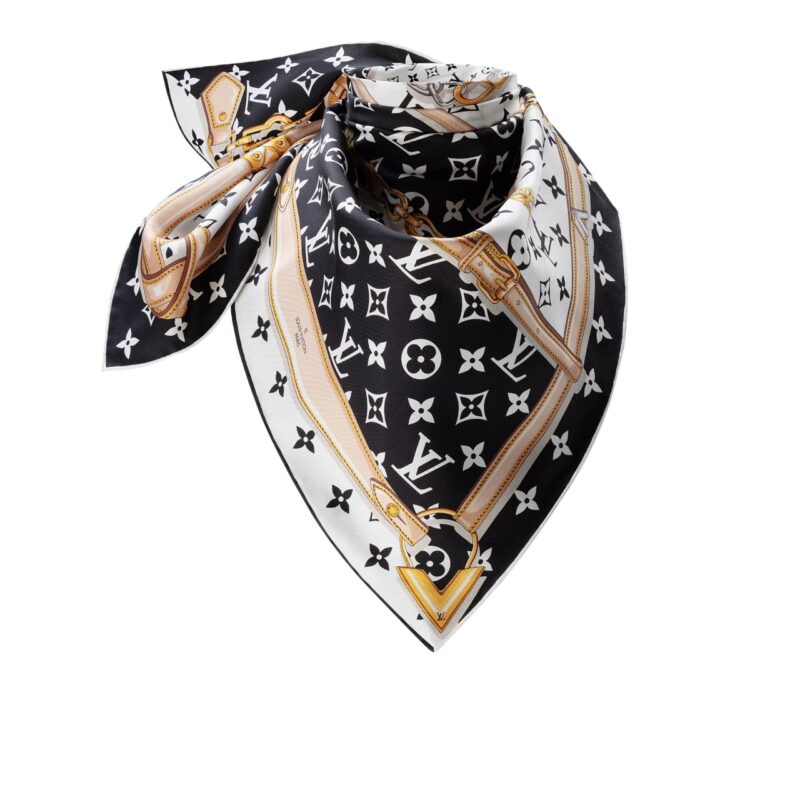 Louis Vuitton Monogram Confidential Black 90Cm M78667