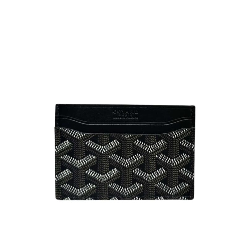 GOYARD SAINT SULPICE CARD WALLET BLACK 11CM STSULPPMLTY01CL01X