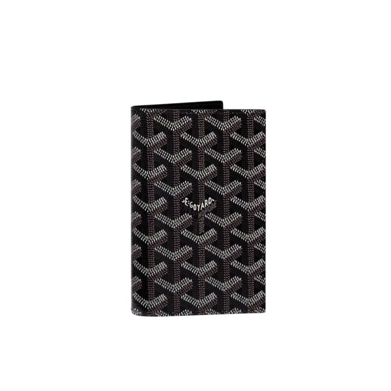 GOYARD GRENELLE PASSPORT COVER BLACK 14CM GRENELPMLTY01CL01X