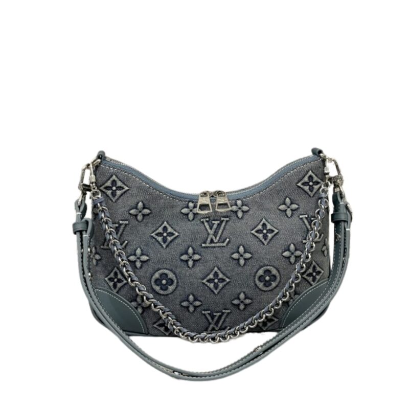 Louis Vuitton Boulogne PM Denim Blue 26Cm
