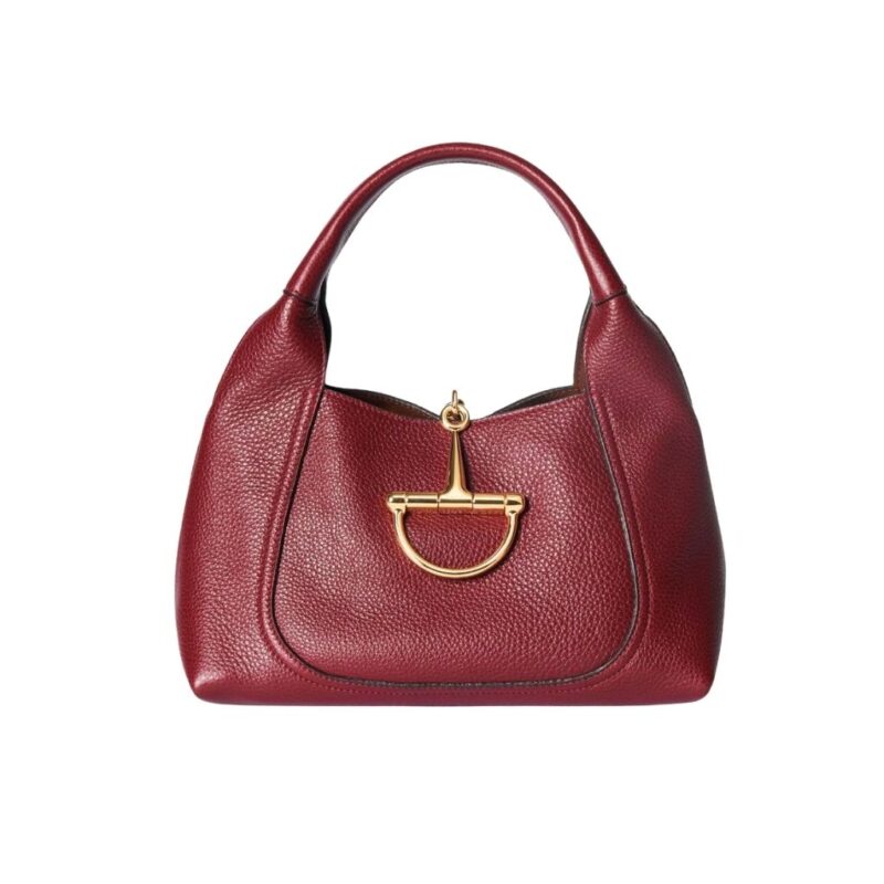 Gucci Softbit Medium Top Handle Bag Rosso Ancora 27Cm 837467 Aaeao 6207