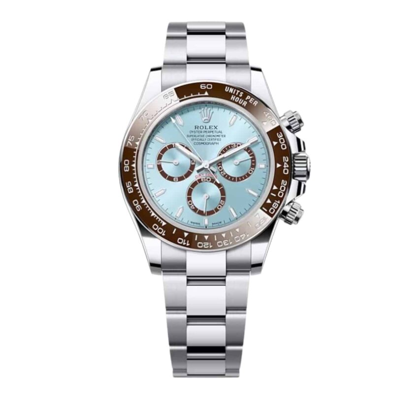 Rolex Cosmograph Daytona Silver Blue 40Mm 126506 0002